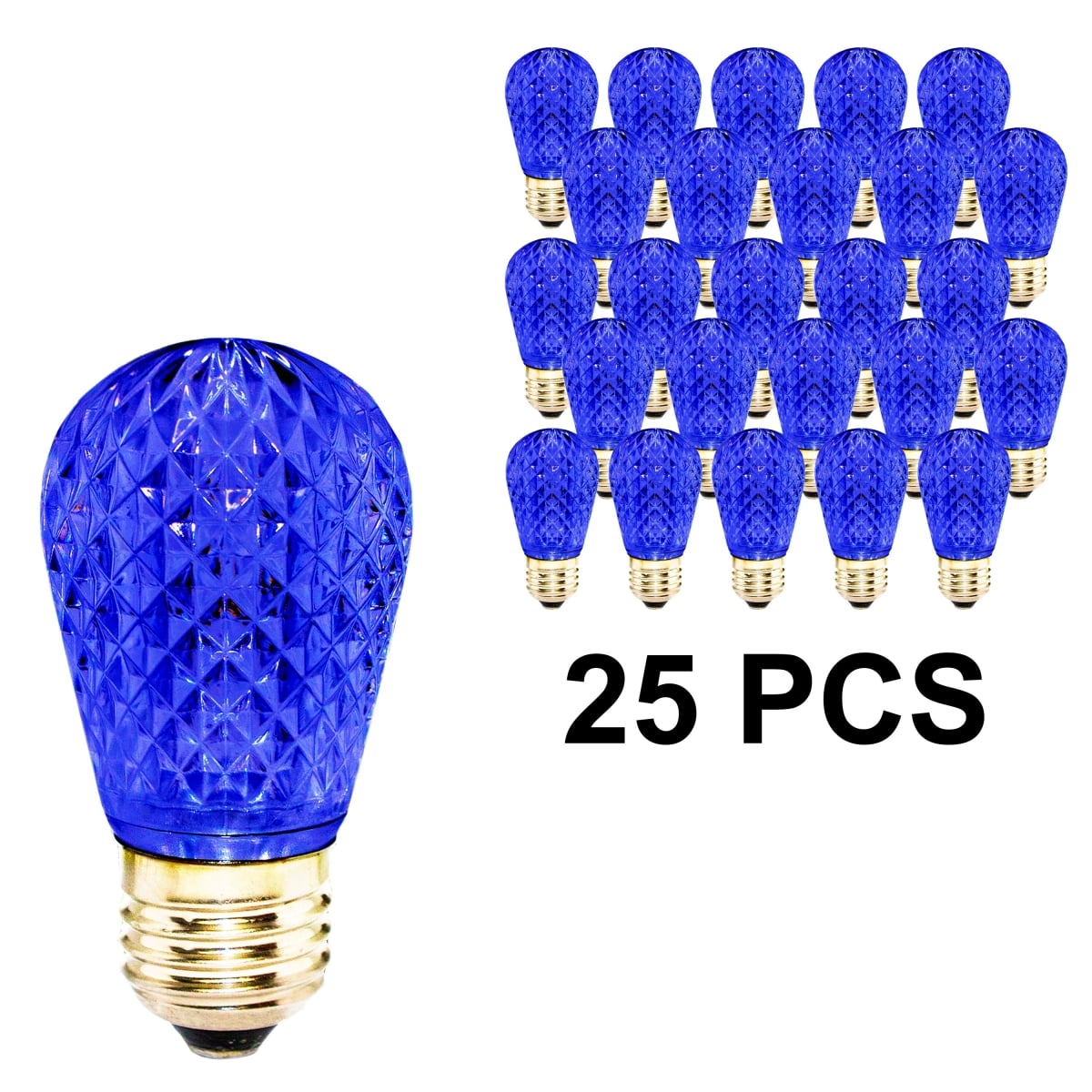 T50 SMD Retrofit Lamp, Blue - Pack of 25