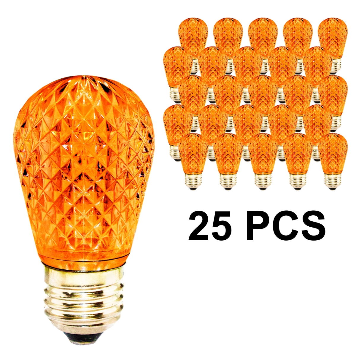 T50 SMD Retrofit Lamp, Orange - Pack of 25