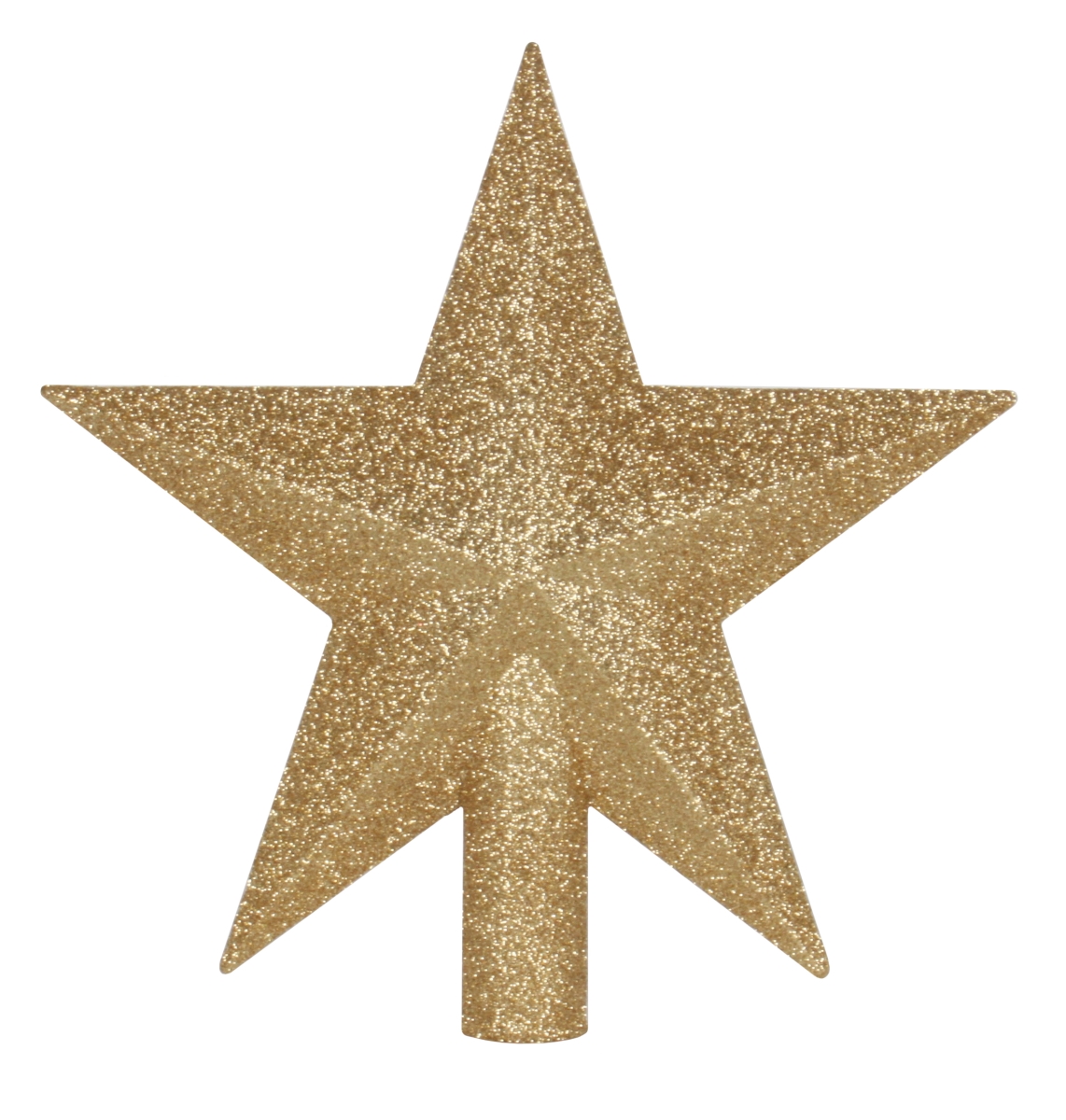 Picture of Queens of Christmas TOP-09-GO-STAR 9 in. Star Tree Topper, Gold