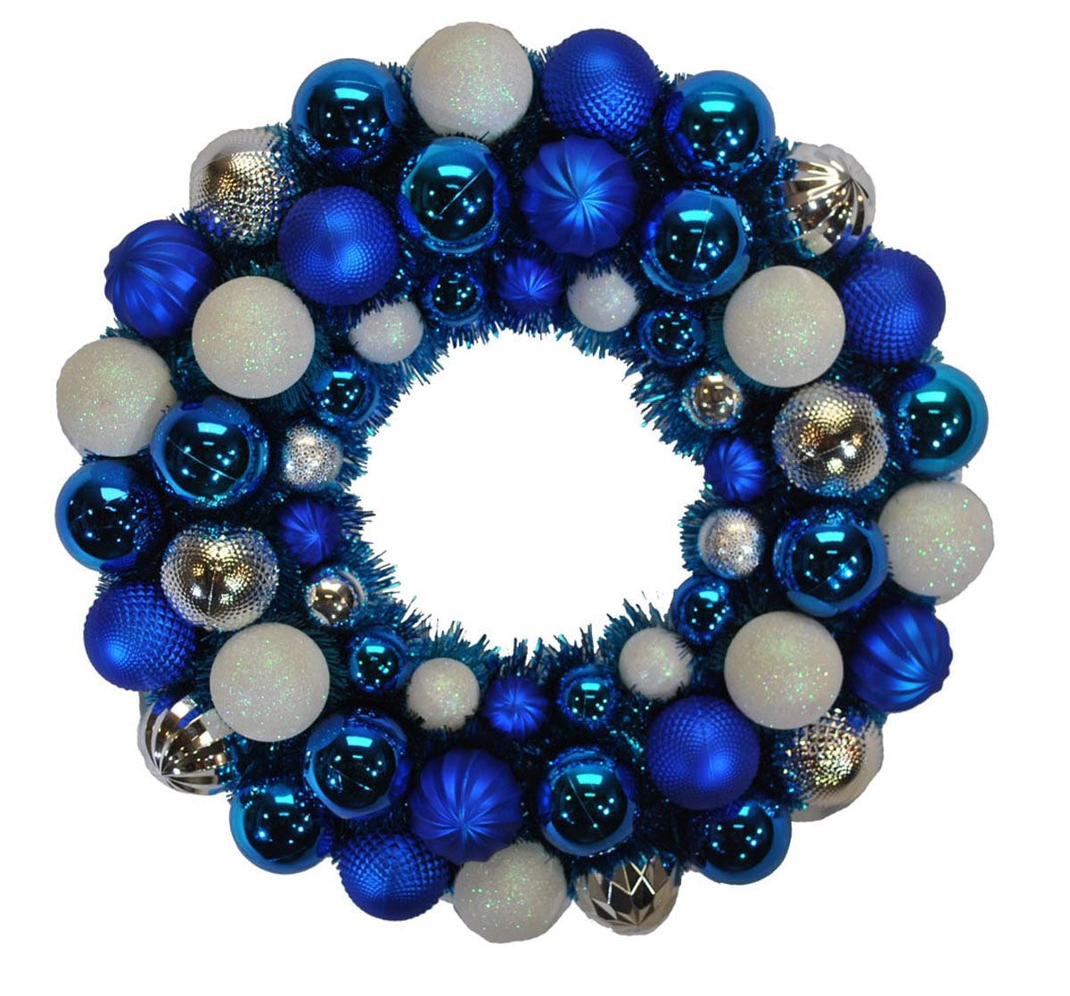 18 in. Arctic Ball Christmas Wreath Ornament