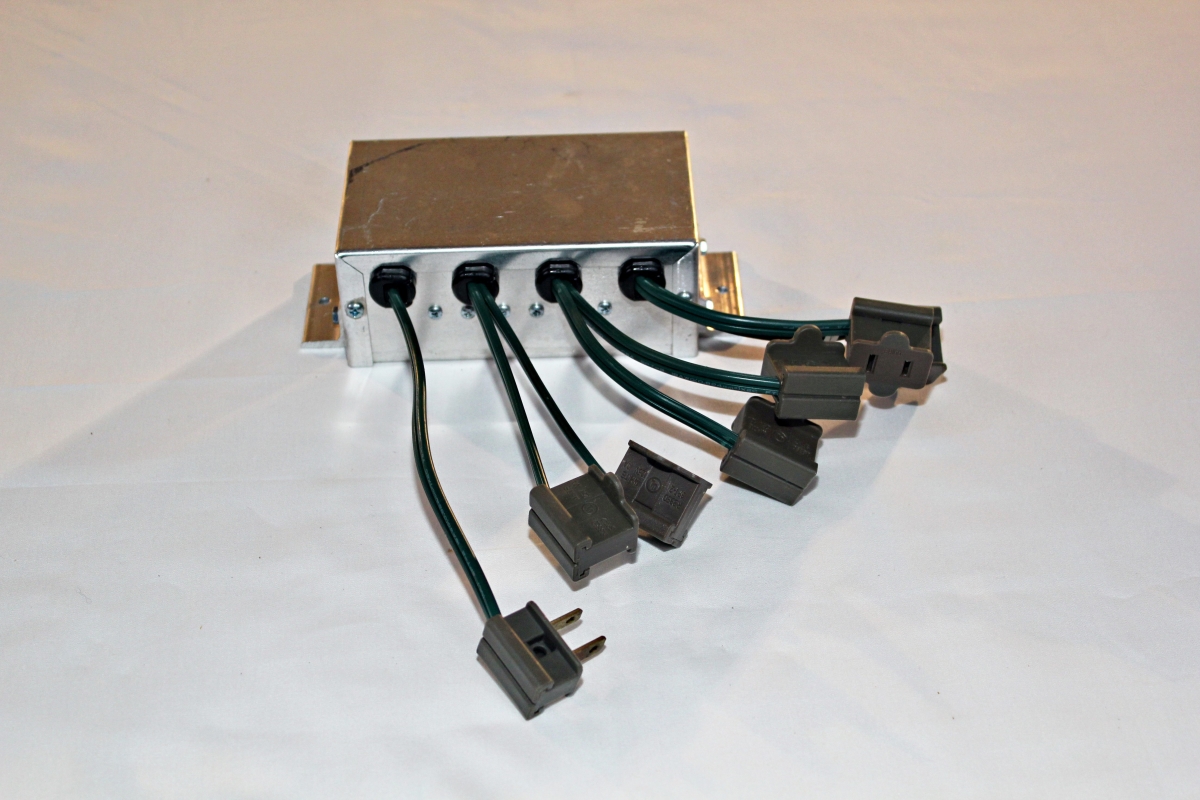 WL-CONT-BOX-6CH 6 Track Box Controller, Silver