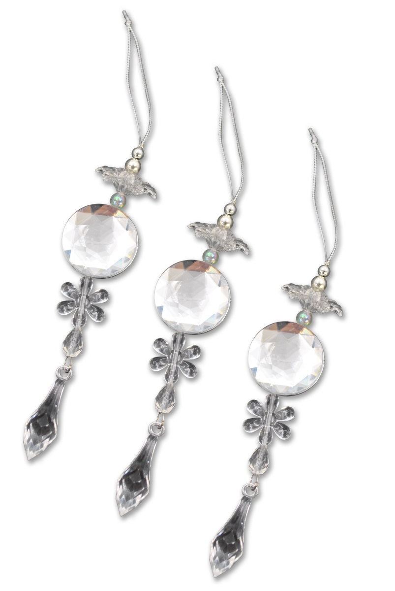7 in. Acrylic Ornament - Pack of 3