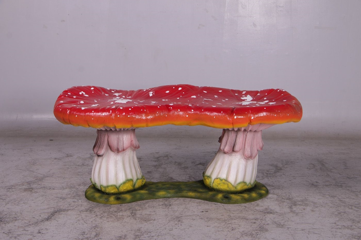 Double Mushroom Seat Figurine - Large