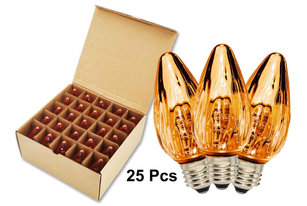 F50 SMD Commercial Retrofit Bulb, Orange - Pack of 25