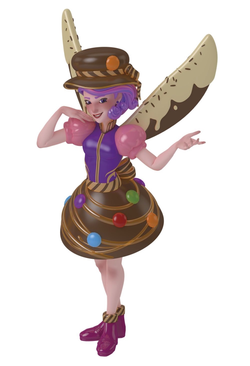 3.5 ft. Chocoline Fairy Figurine