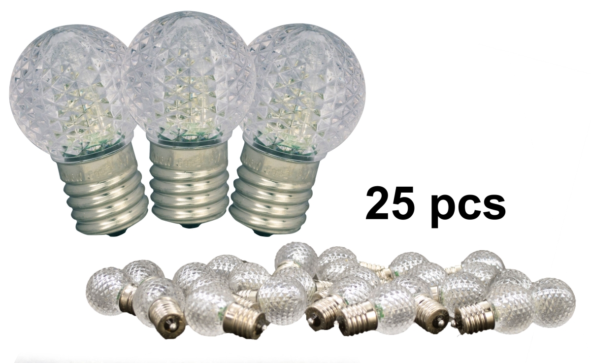 G30 SMD Retrofit Bulbs, Pure White - Pack of 25