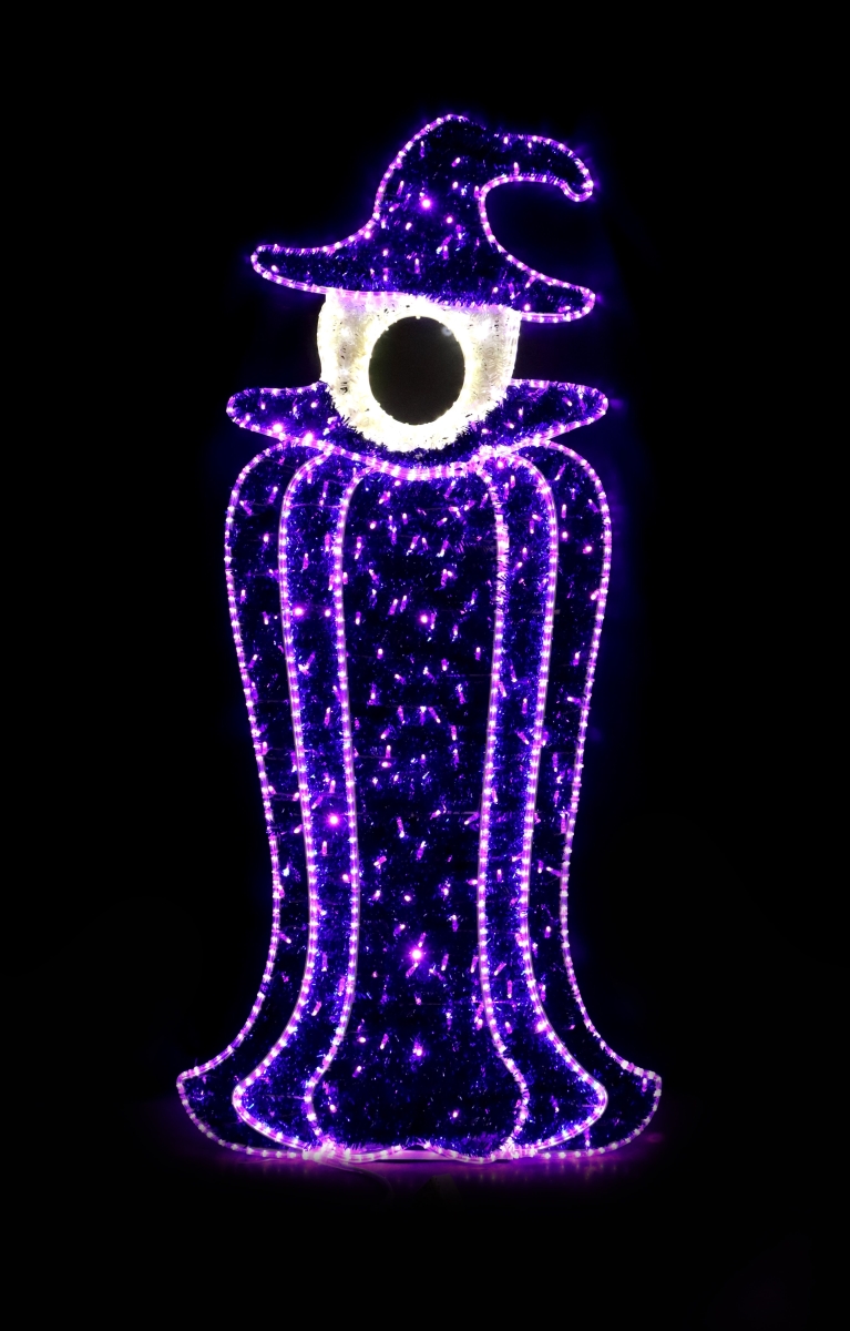 7.25 ft. LED Photo Wizard Motif