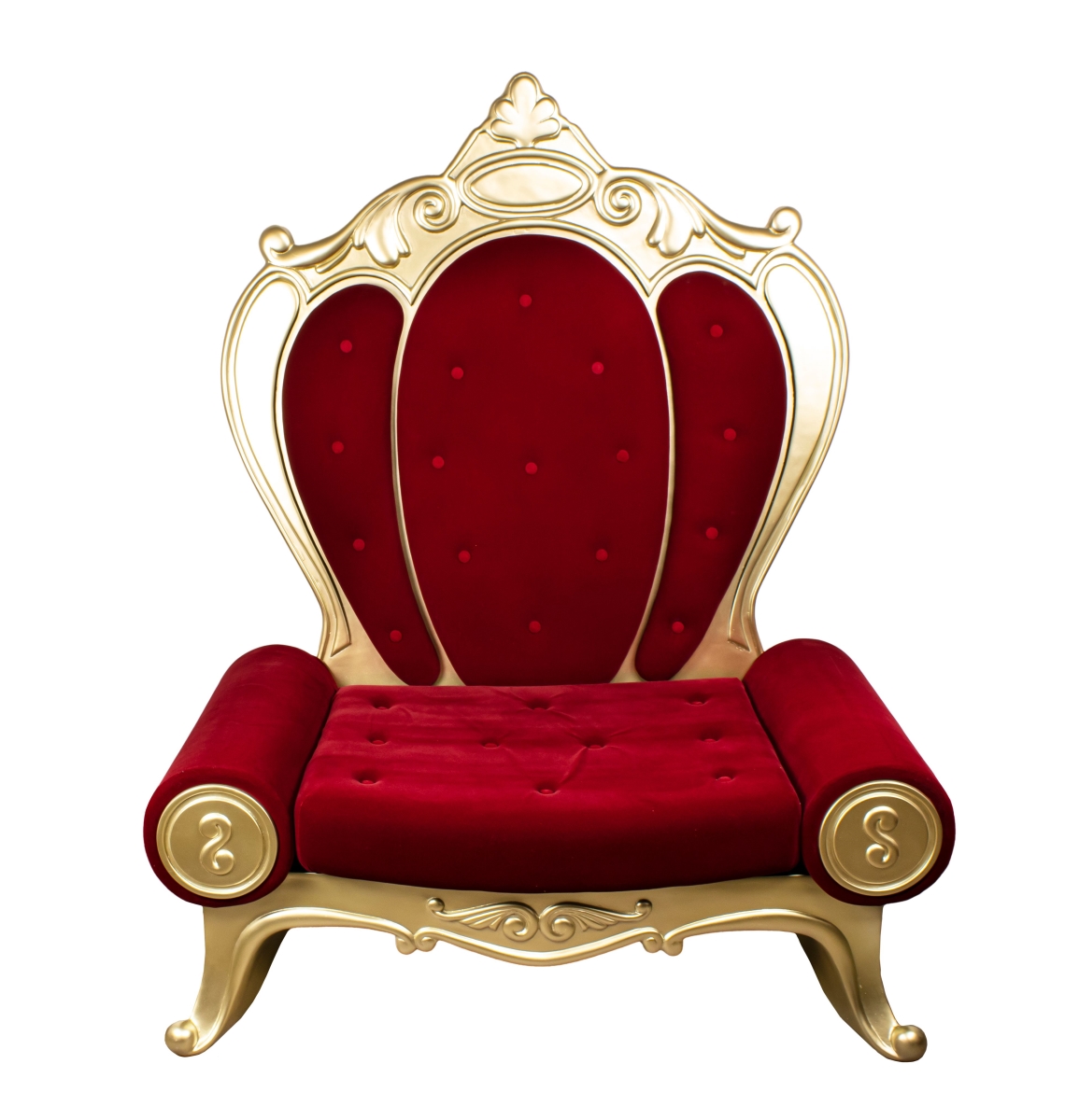 Deluxe Throne, Red & Gold