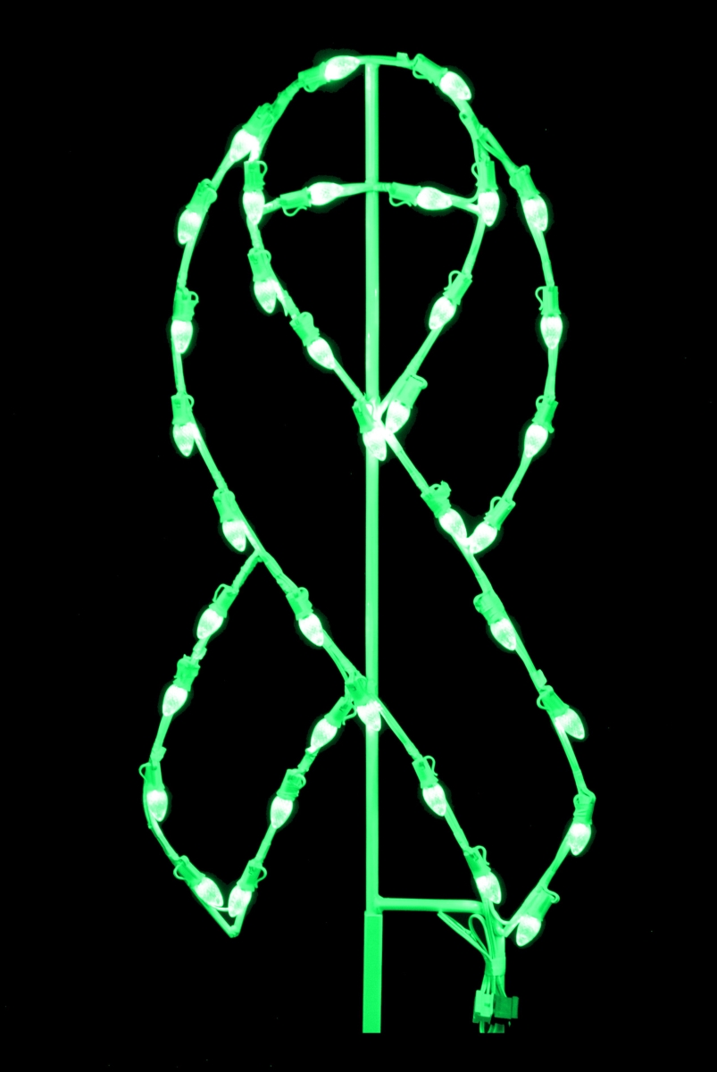 3 ft. Awareness Ribbons, Green