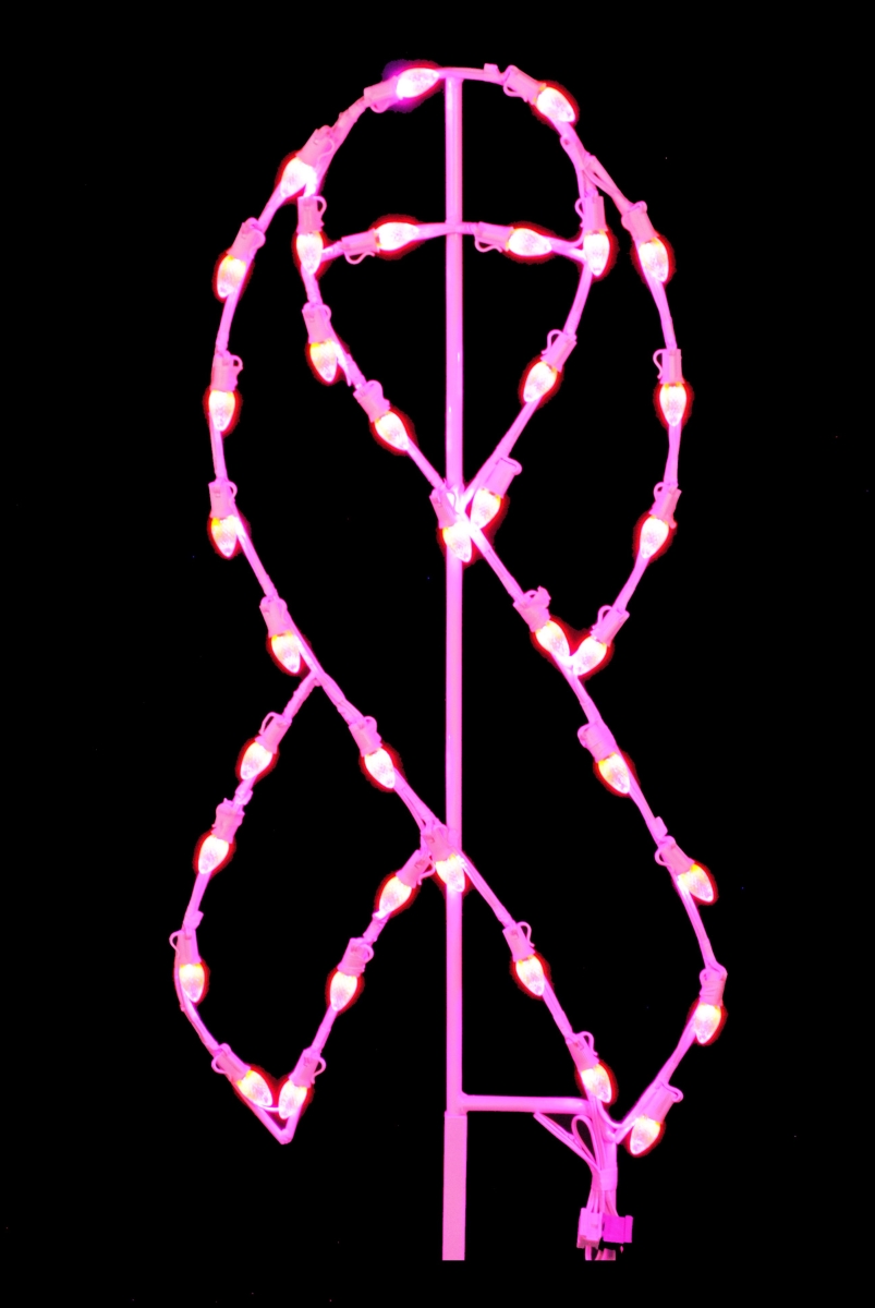 3 ft. Awareness Ribbons, Pink