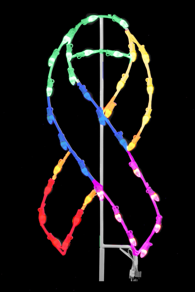 3 ft. Rainbow Awareness Ribbons