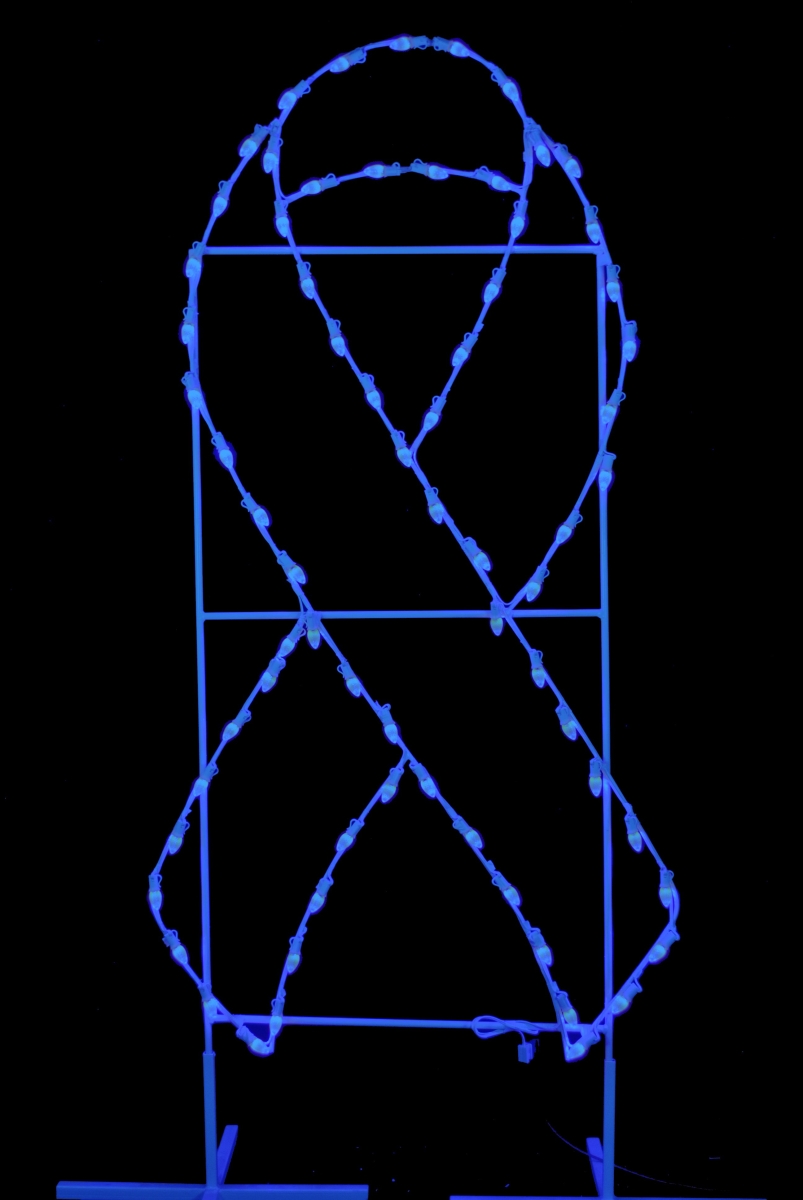 6 ft. Awareness Ribbons, Blue