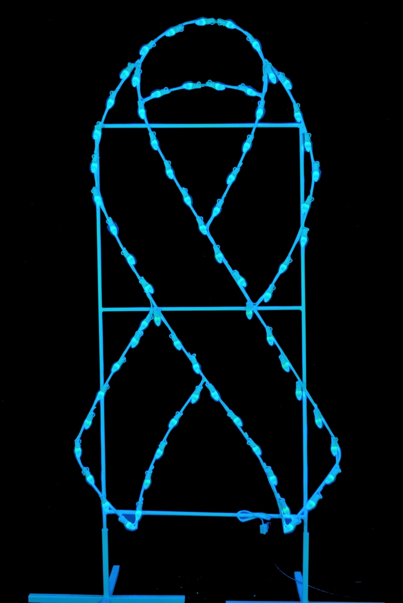 6 ft. Awareness Ribbons, Teal
