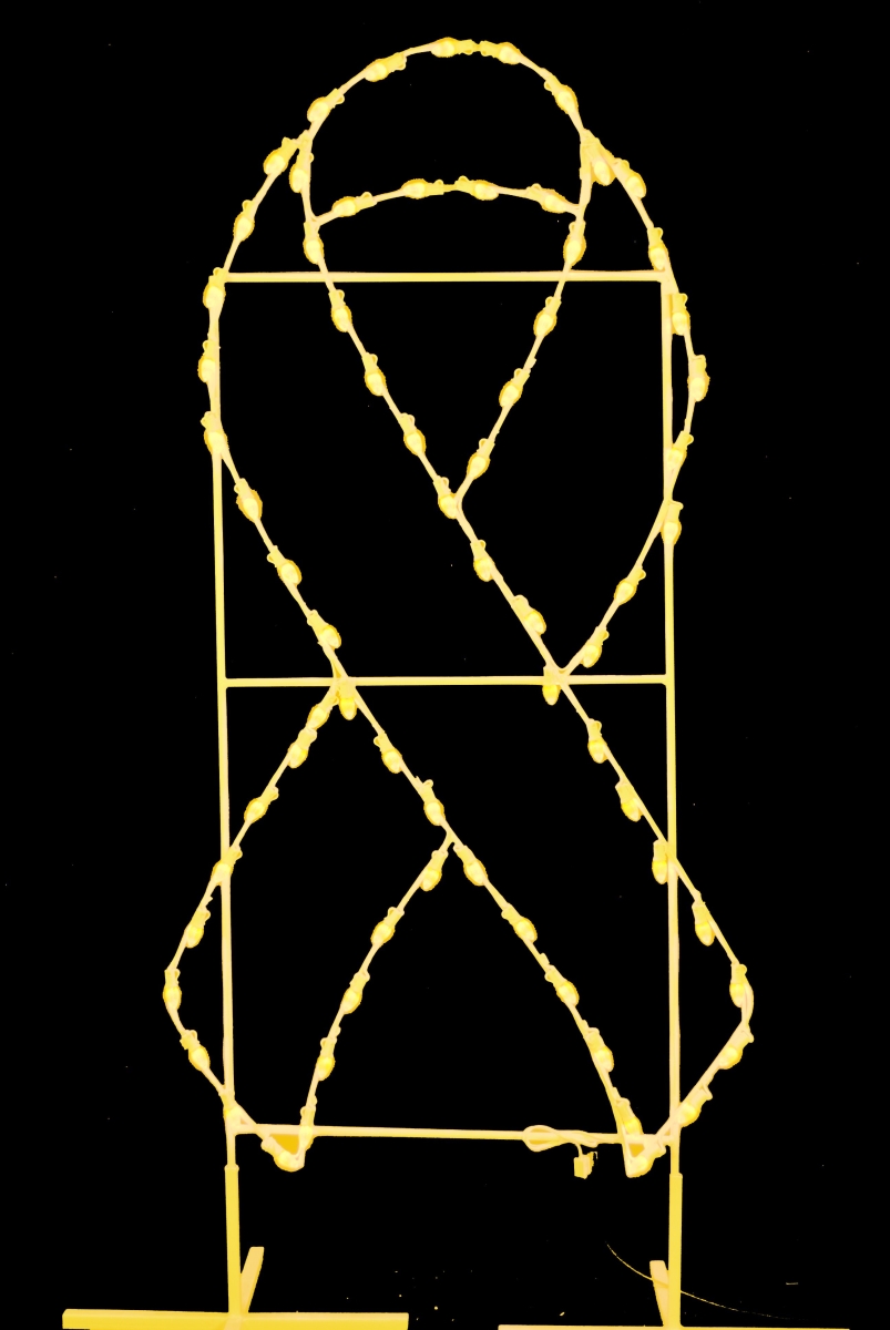 6 ft. Awareness Ribbons, Yellow