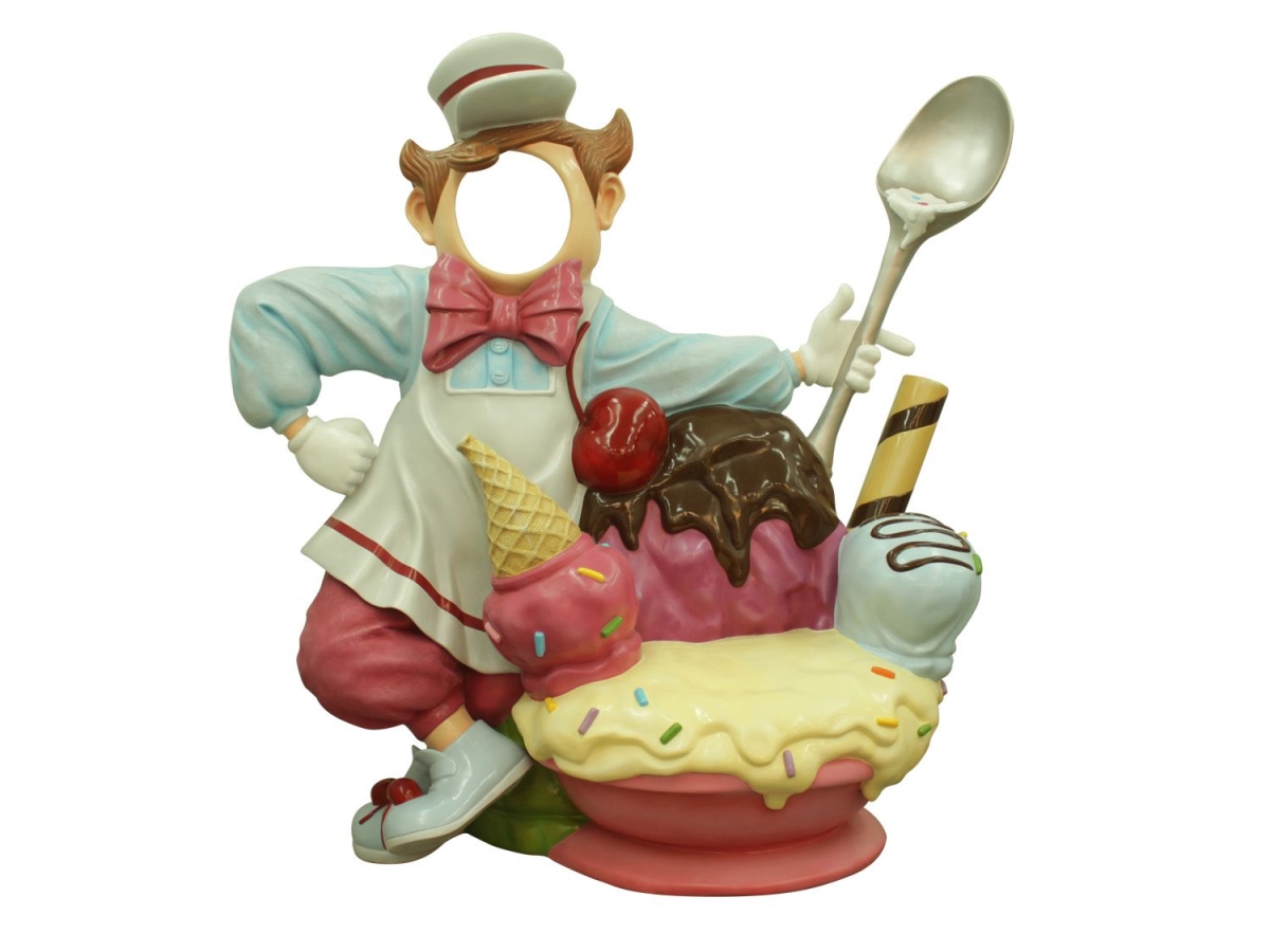 Ice Cream Chair Photo Figurine