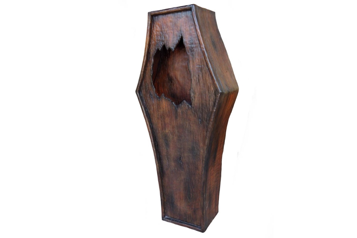 HWNCOFFIN Halloween Coffin44 Brown