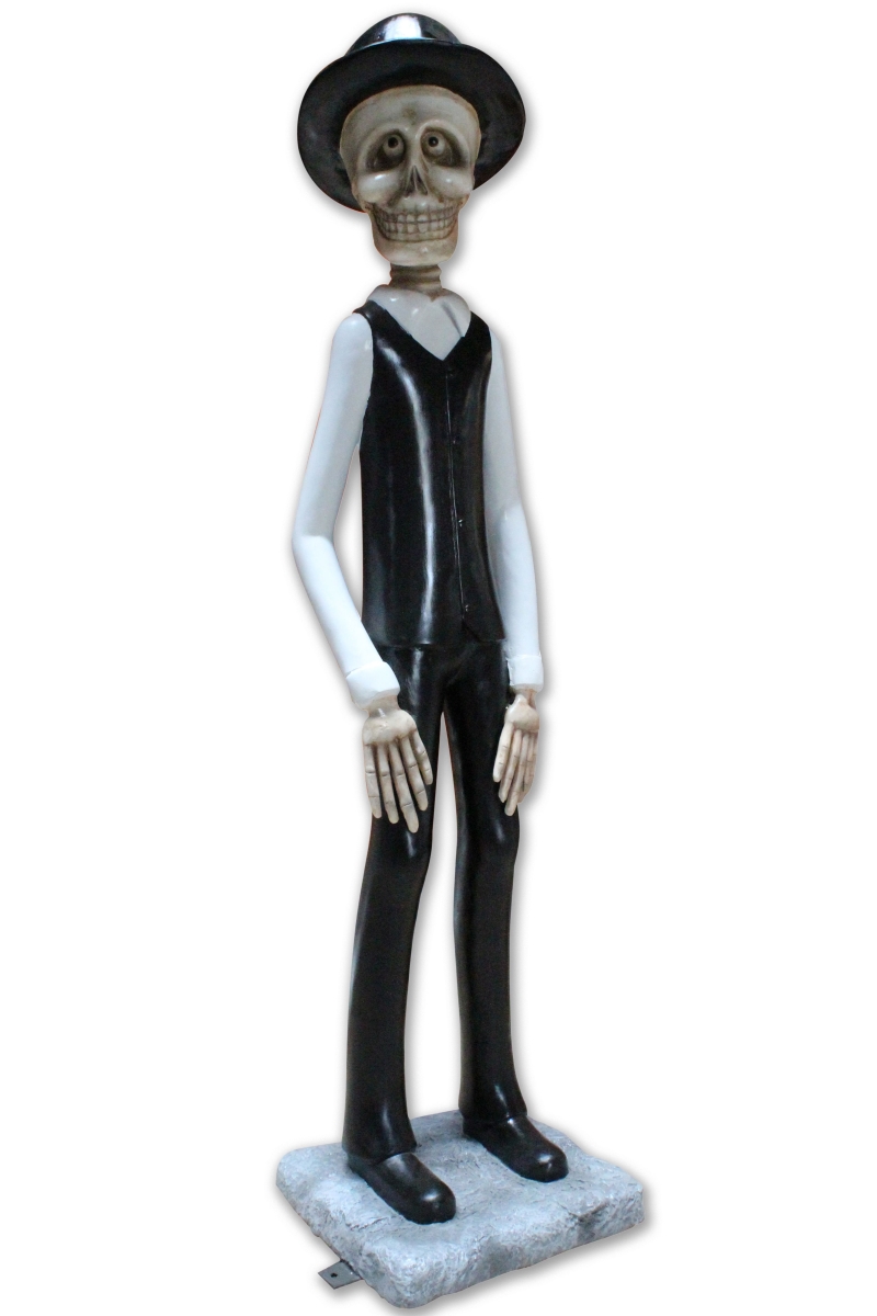 4.5 ft. Boy Skeleton Figurine