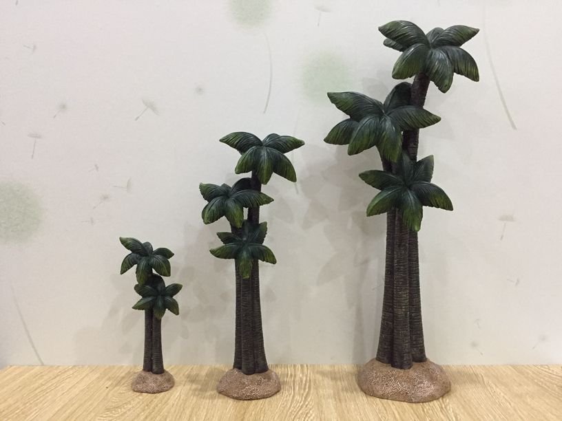 8 x 12 in. Palm Trees Nativity Set - 3 Piece