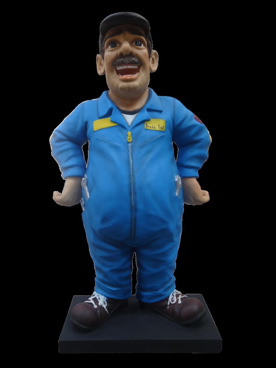4 ft. Mechanic Man Figurine