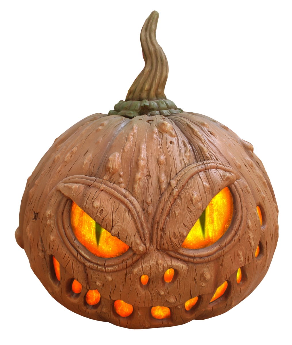 28 in. Monster Pumpkin Lit Decor