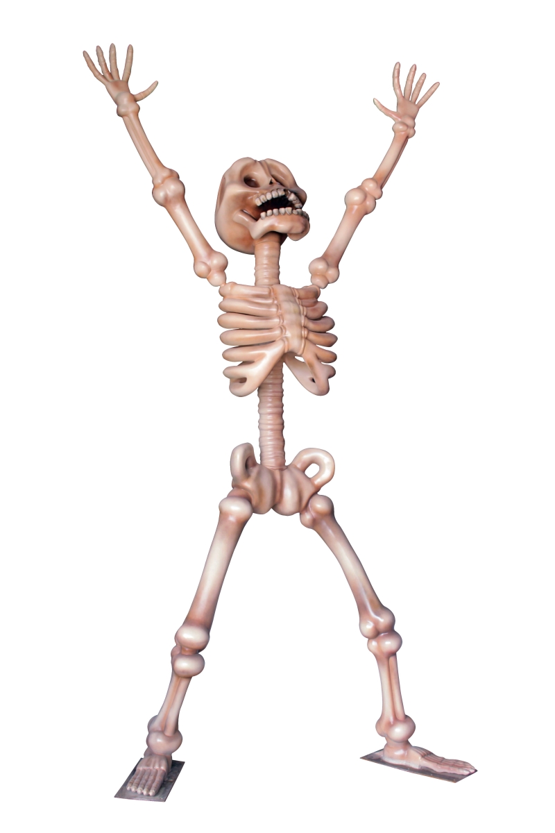Picture of Queens of Christmas HWN-SKL-HAPPY-12 12 ft. Happy Skeleton Fig