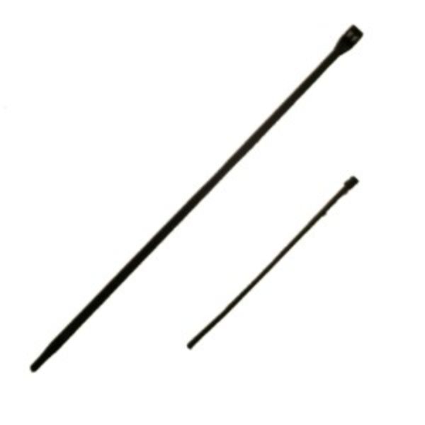 12 in. Zip Tie, Black - Pack of 500