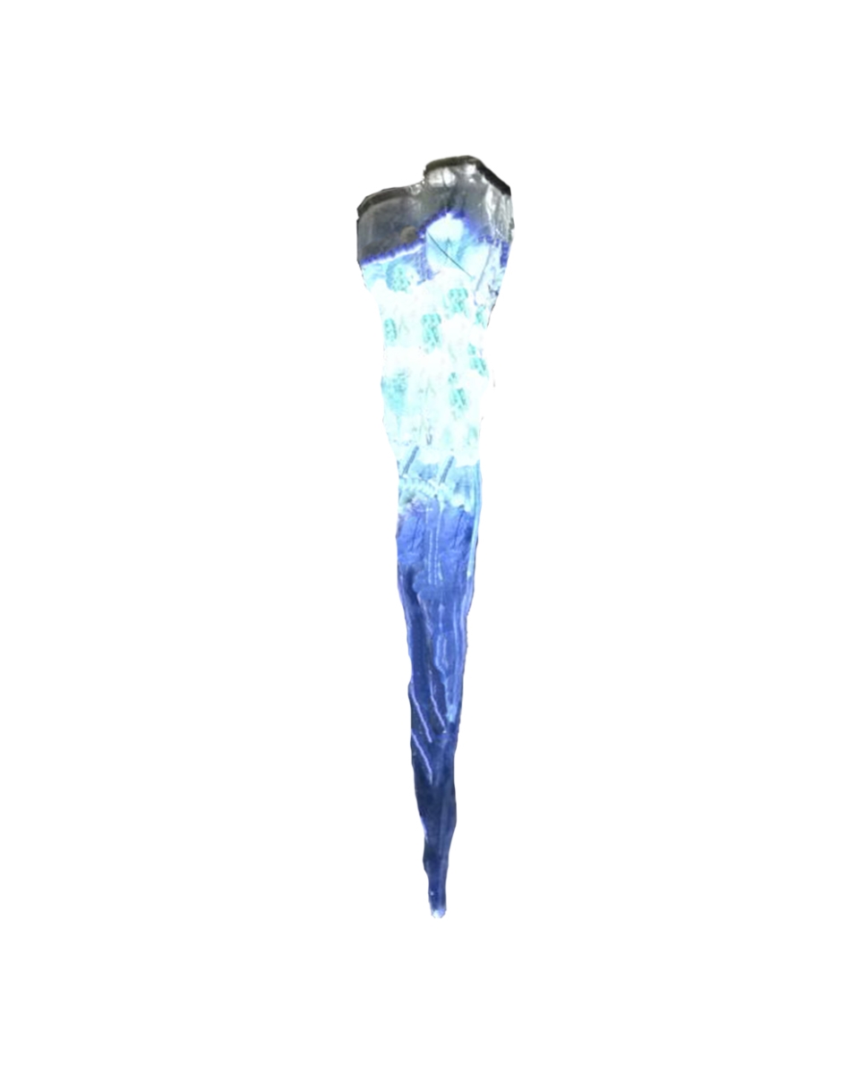 15 ft. Ice Spear Building Mount Figurine