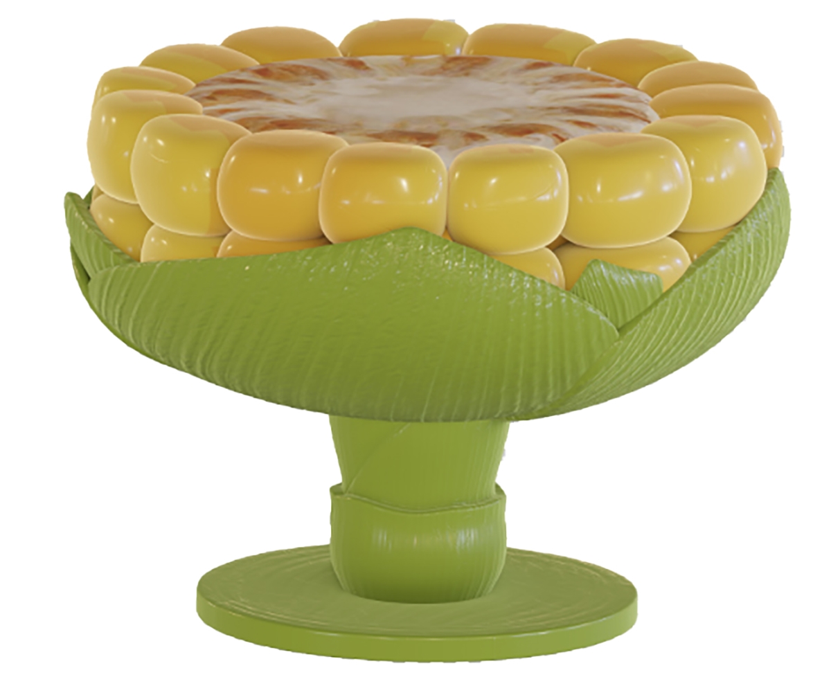 FD-CORN-TBL 2.5 ft. Corn Cob Table