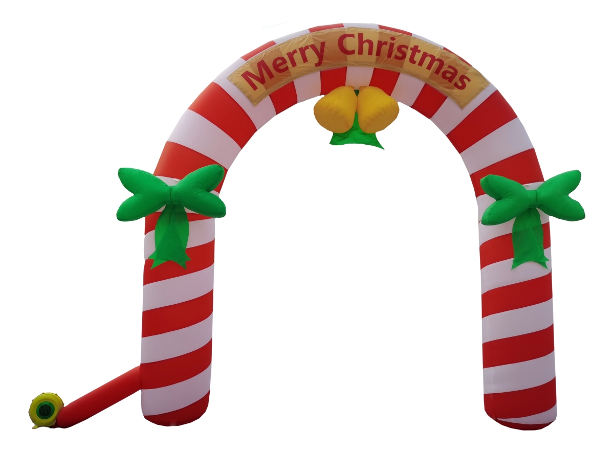 INFTBL-CC-ARCH 13 ft. Inflatable Candy Cane Arch Decor