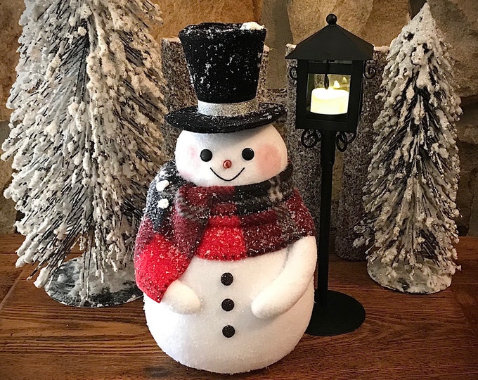 WL-SNMN-LPOST-06 6 ft. Lamppost Snowman