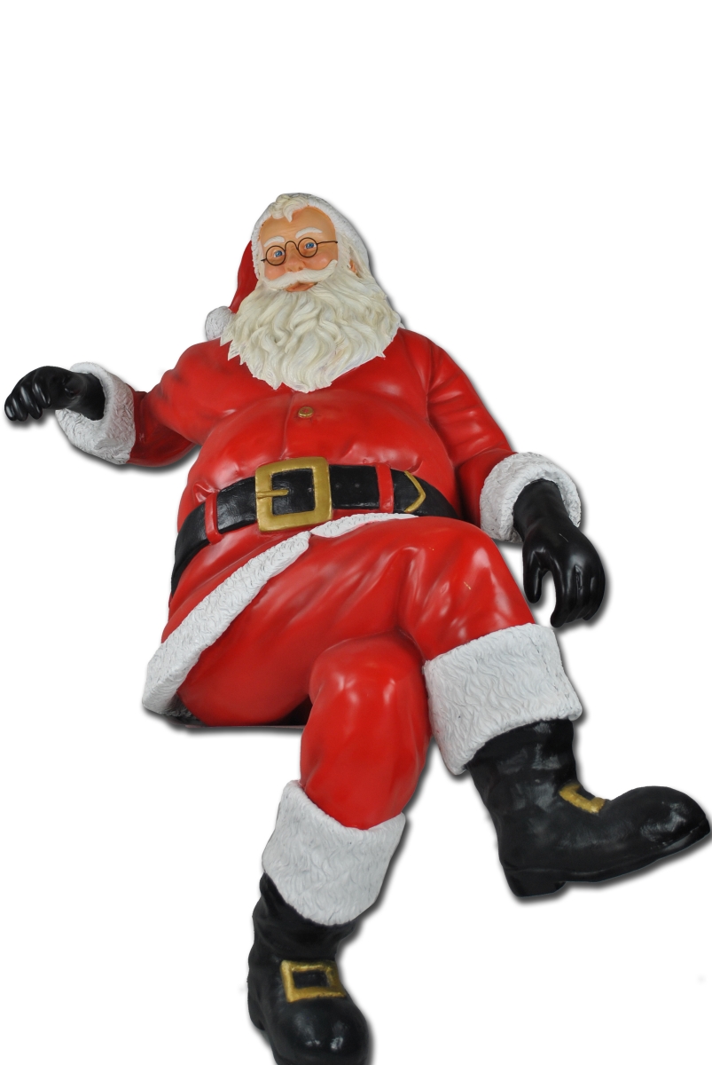 Santa Sitting Figurine