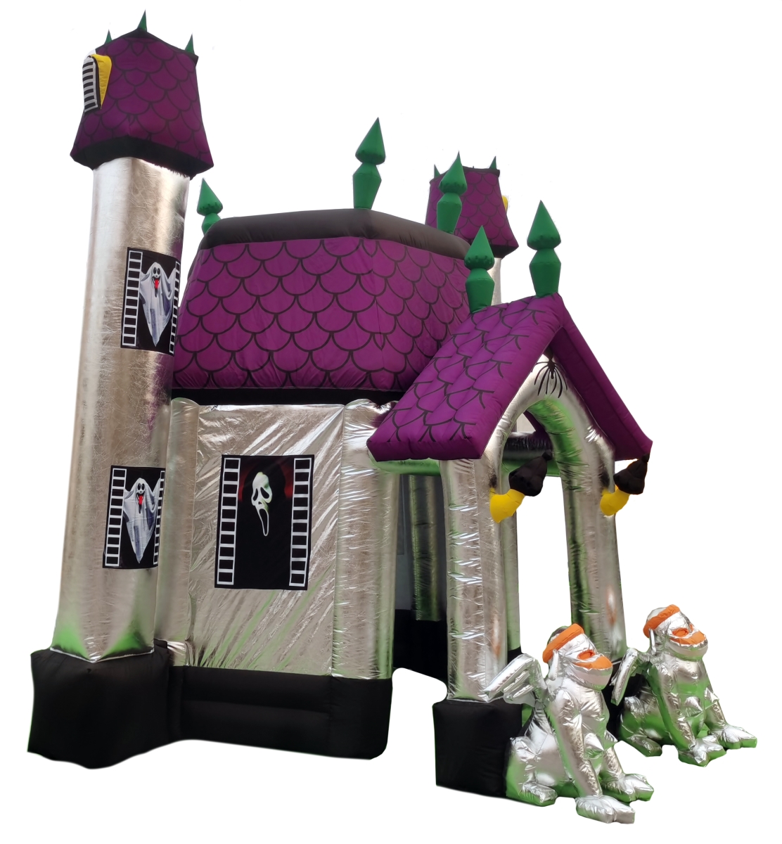 Bounce House Castle Halloween with Archway