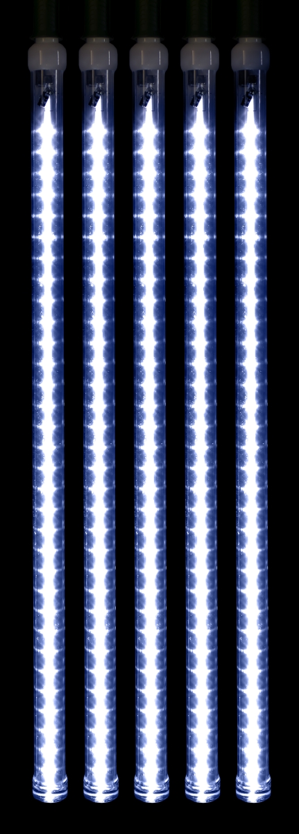 LED-SFTUBE-BL-24-5PK 24 in. LED Strobe Snowfall Tube Lights - Blue - Pack of 5