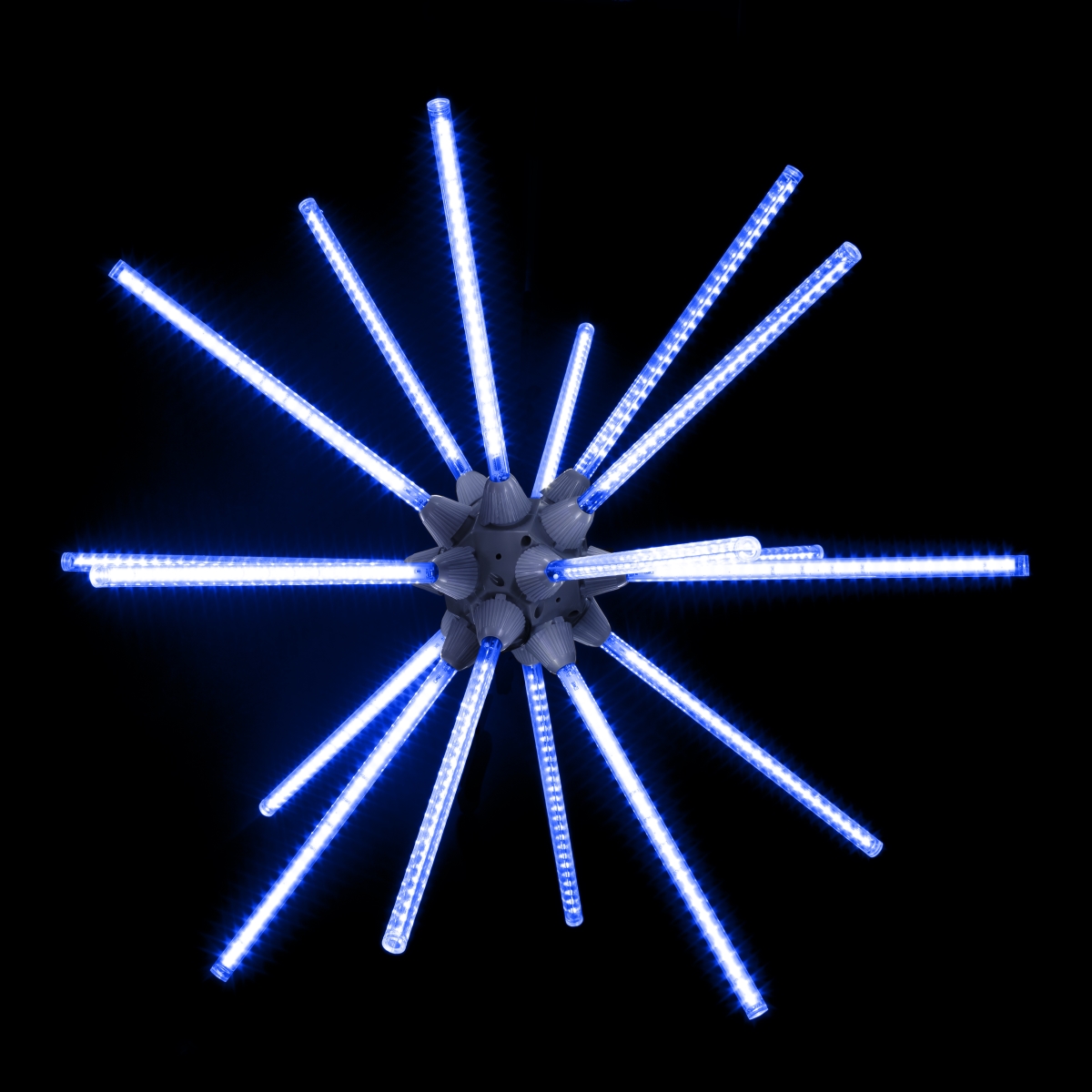 Picture of Queens of Christmas LED-SPT-BL-48 48 in. Animated LED Starburst&#44; Blue