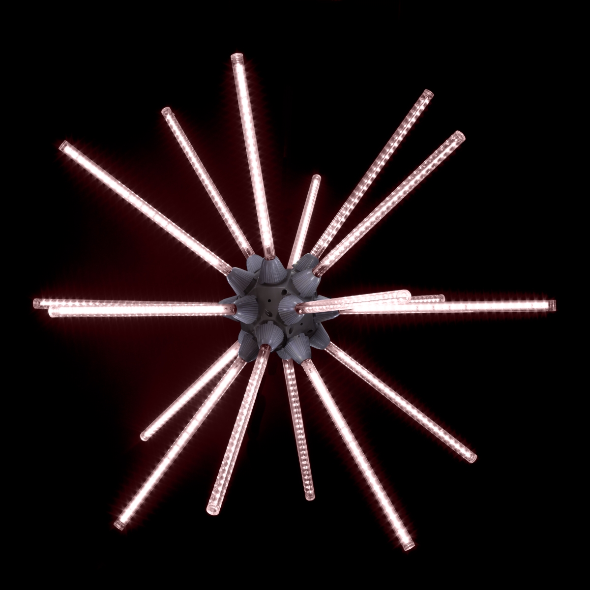 Picture of Queens of Christmas LED-SPT-PI-48 48 in. Animated LED Starburst&#44; Pink