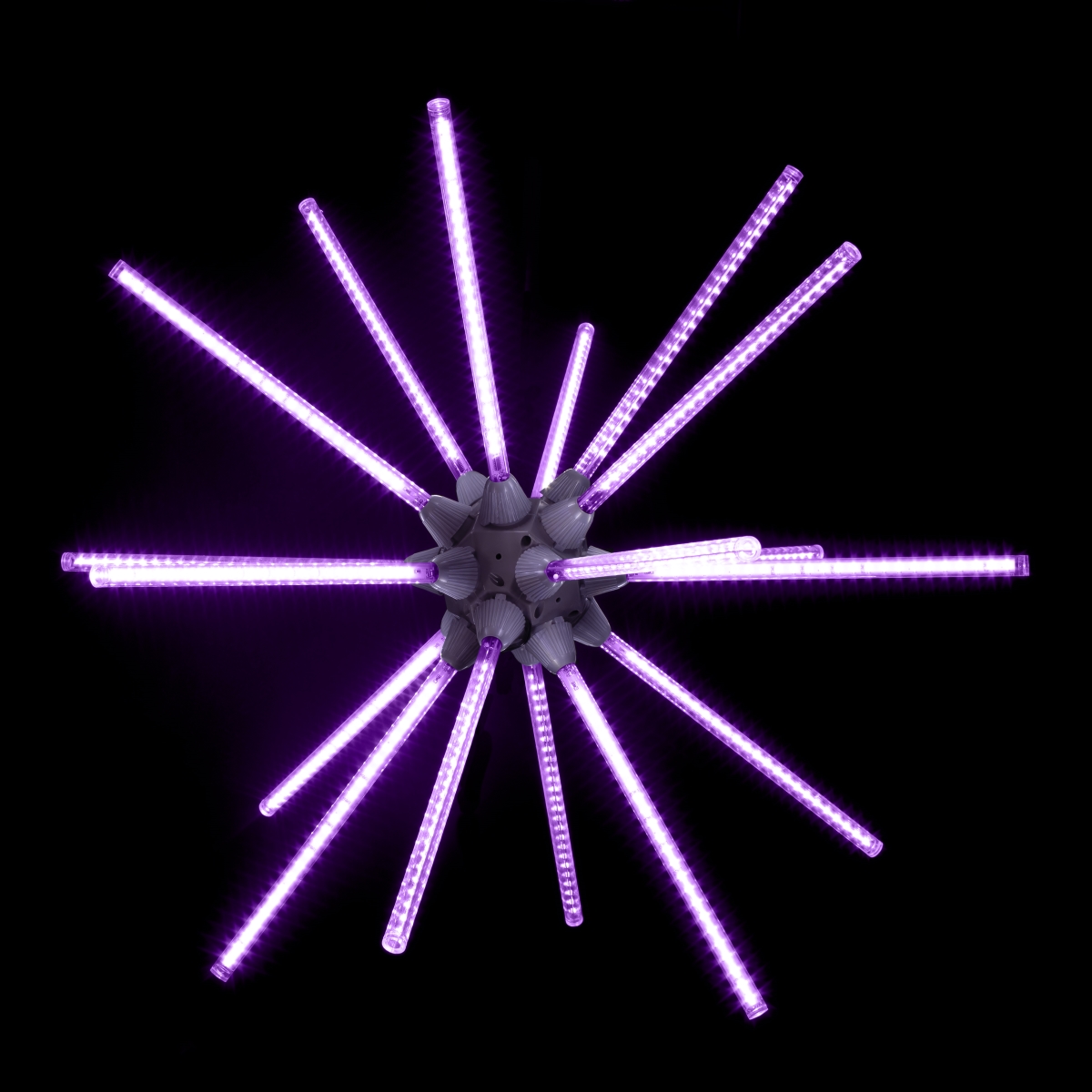 24 in. Animated LED Starburst, Purple