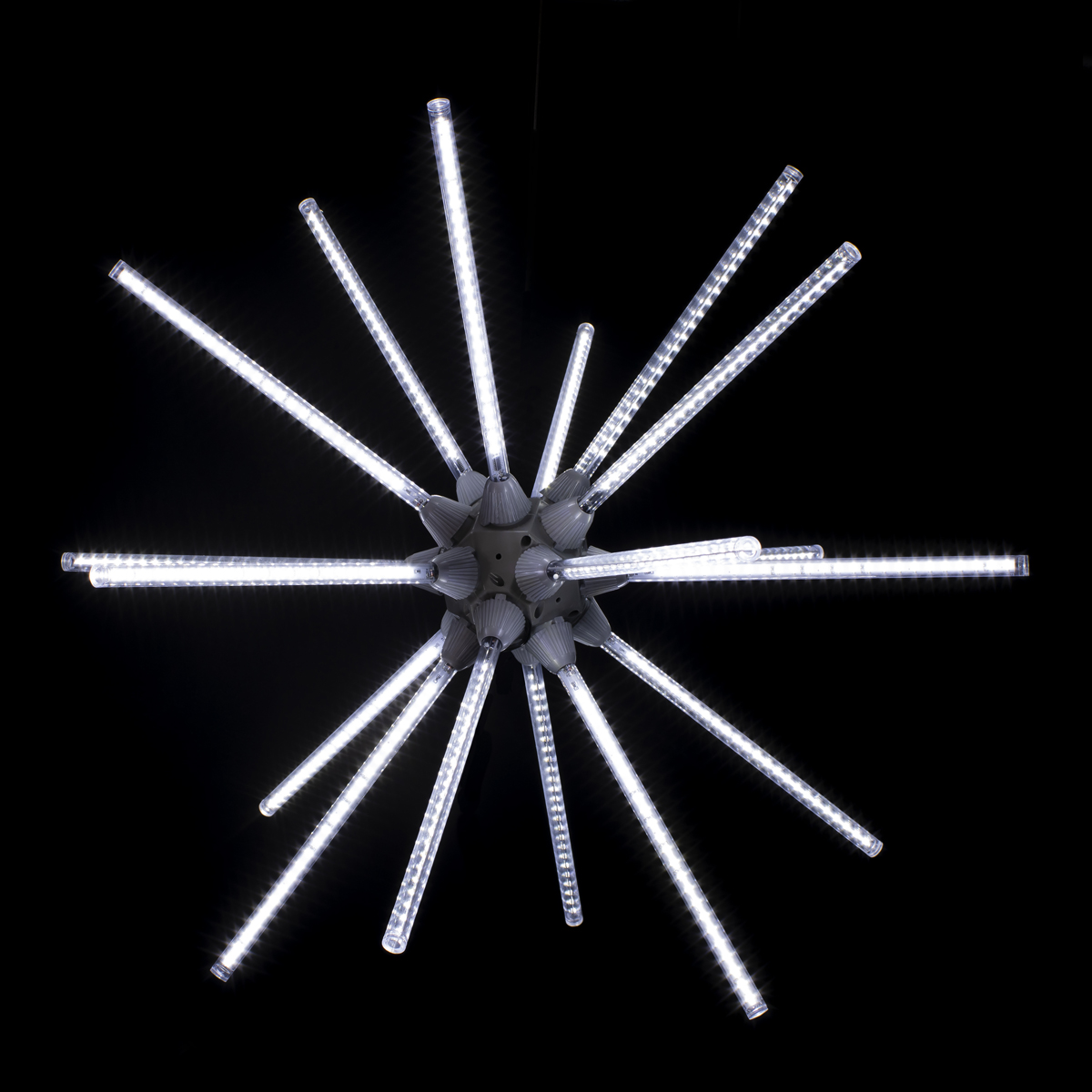 Picture of Queens of Christmas LED-SPT-PW-48 48 in. Animated LED Starburst&#44; Pure White