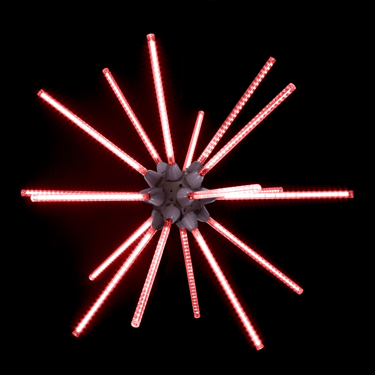 Picture of Queens of Christmas LED-SPT-RE-48 48 in. Animated LED Starburst&#44; Red