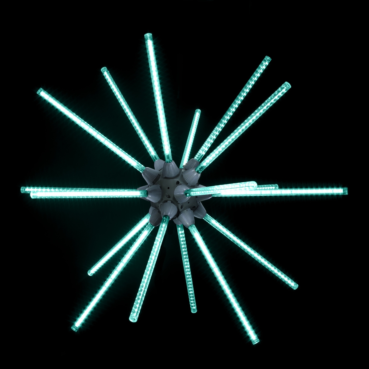 Picture of Queens of Christmas LED-SPT-TL-48 48 in. Animated LED Starburst&#44; Teal