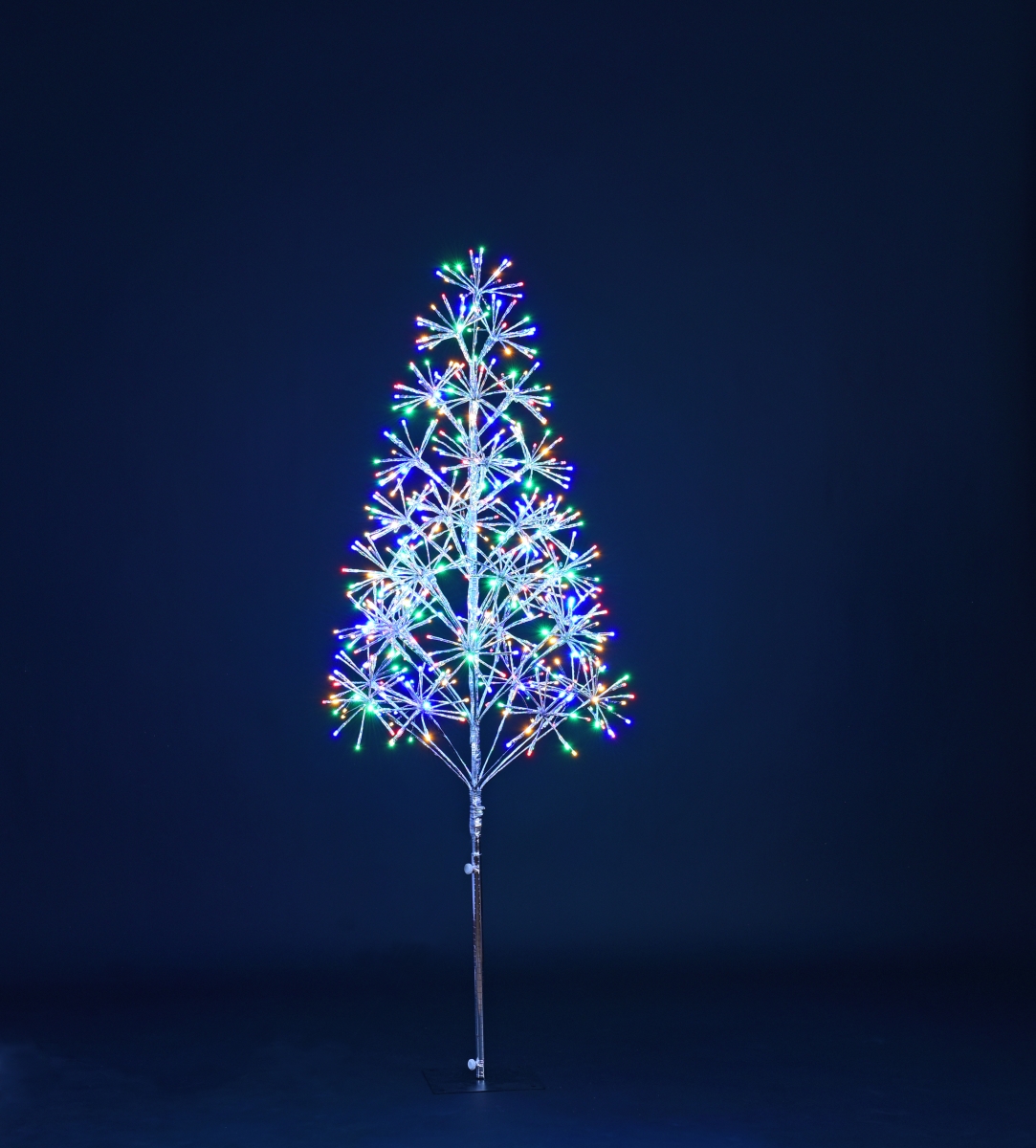 4 ft. Starburst LED Tree, Multicolor