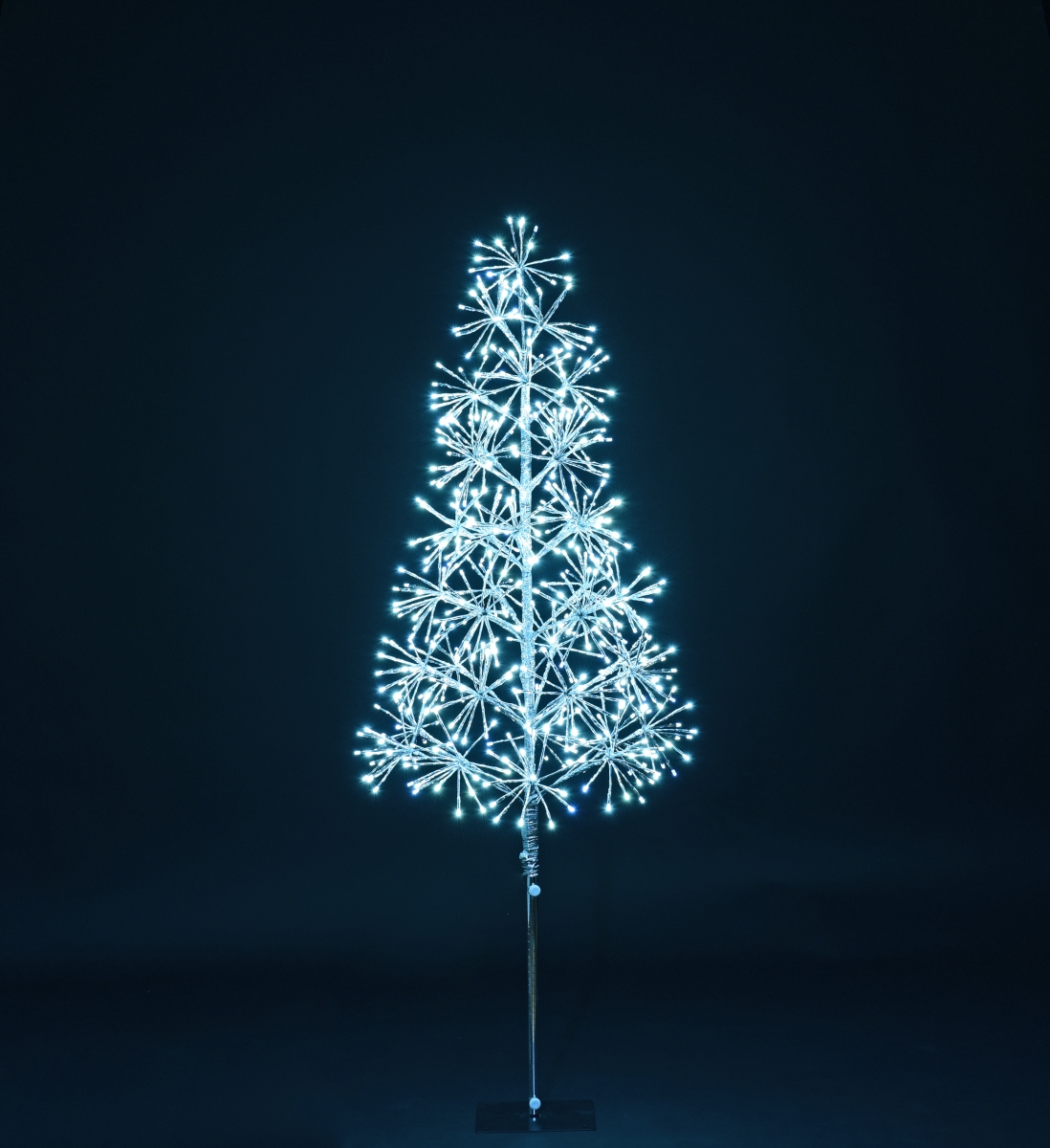 5 ft. Pure White Starburst LED Tree
