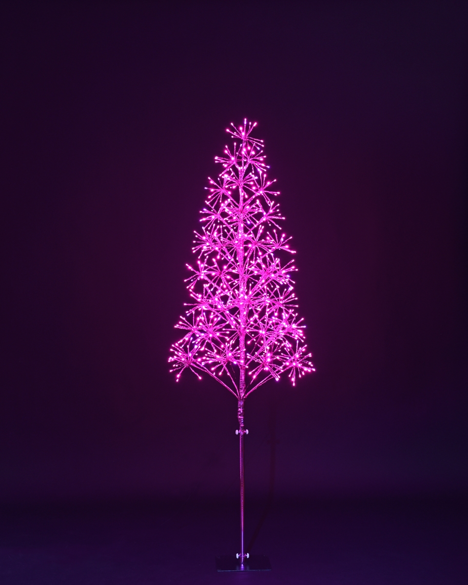 LED-TR3D06-LPI 6 ft. Starburst LED Tree, Pink