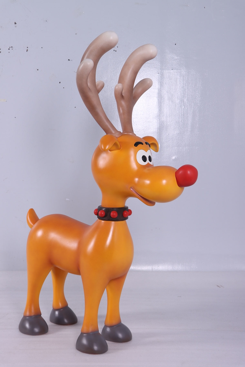 5 ft. Funny Reindeer Figurine