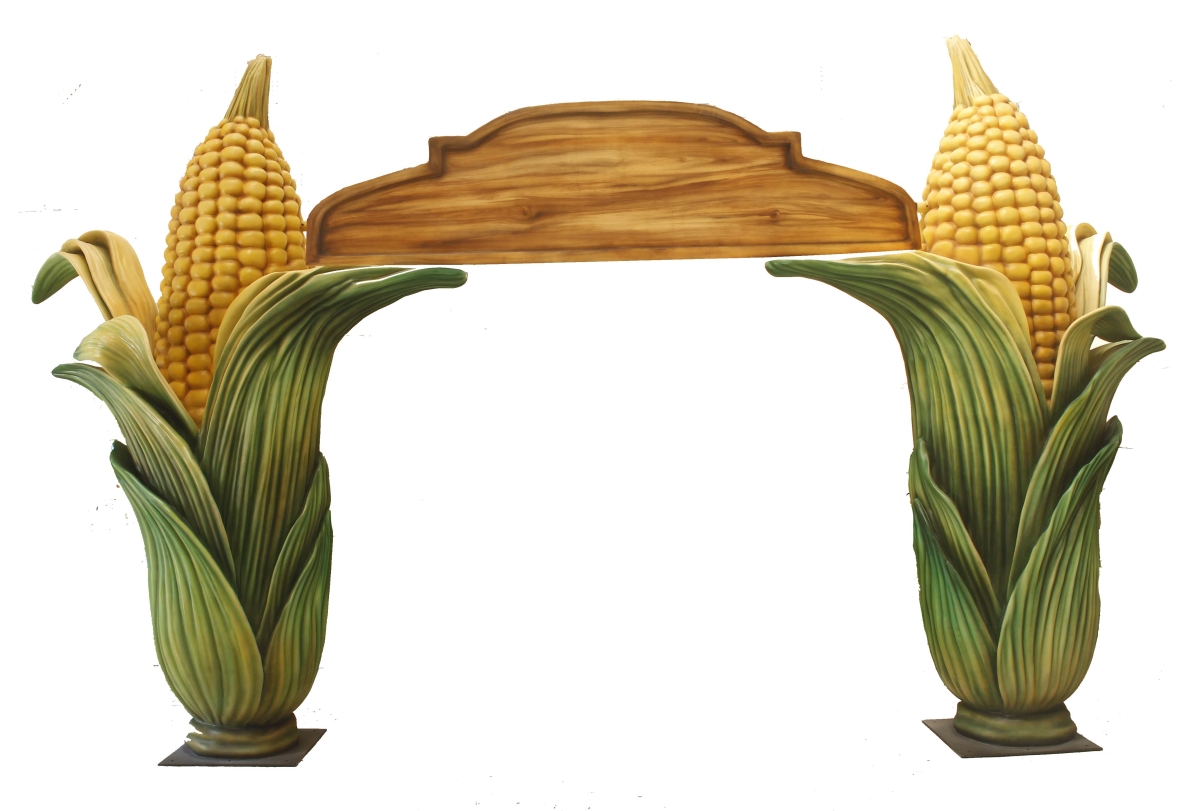 Corn Cob Arch Figurine