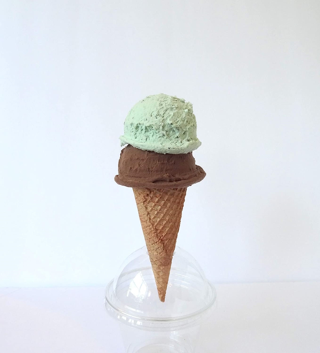 4 ft. Double Scoop Mint Chocolate Ice Cream Cone