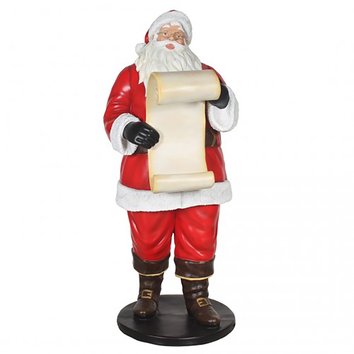 6 ft. Santa with a Wishlist