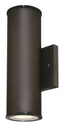 Mayslick Two-Light LED Up & Down Light Outdoor Wall Fixture