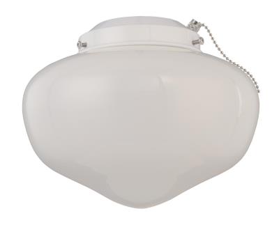 LED Schoolhouse Ceiling Fan Light Kit, Damp Location