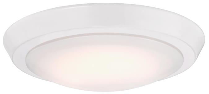 1 Light LED Wall Fixture with Frosted Glass, Textured Black