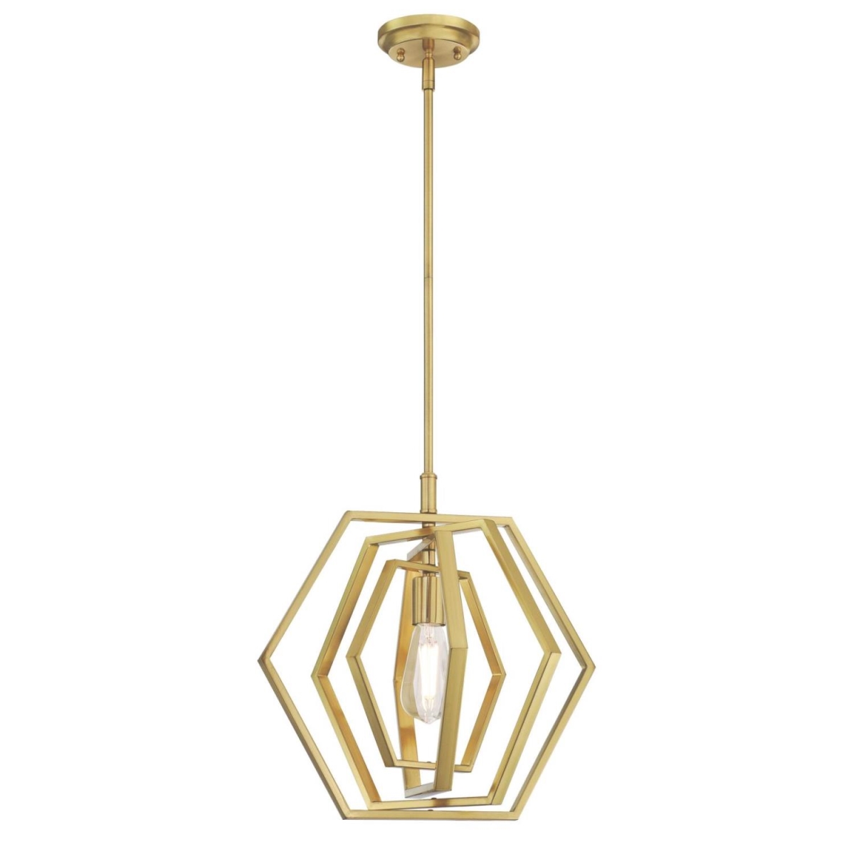 Picture of Westinghouse Lighting 6369700 Pendant Light - Champagne Brass